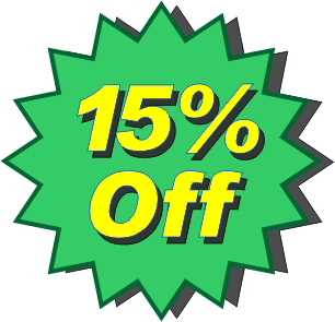 15% Off